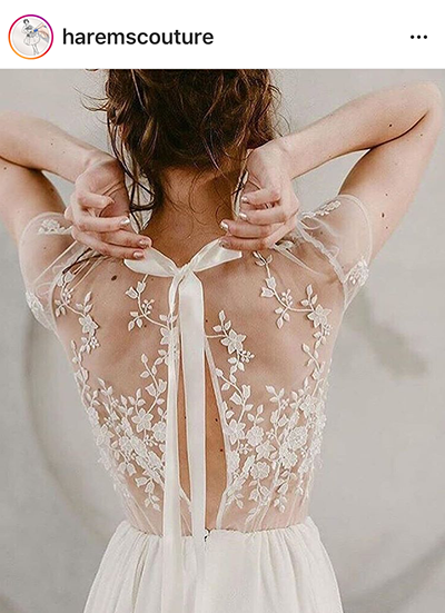 ชุดเจ้าสาว หากจะให้สวย ต้องให้ความสวย ทั้งด้านหน้า และเก๋ทั้งด้านหลัง ไม่งั้น ไม่ in Trend