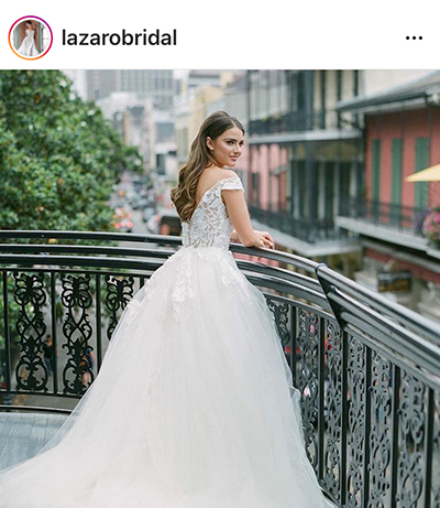 ชุดแต่งงาน ทรงกระโปรงบาน ช่วยให้เจ้าสาว ดูงดงามราวกับเจ้าหญิงในเทพนิยาย