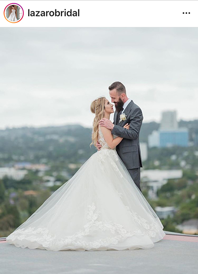 ชุดแต่งงาน ทรงกระโปรงบาน ช่วยให้เจ้าสาว ดูงดงามราวกับเจ้าหญิงในเทพนิยาย