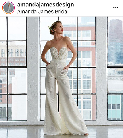 ขอเอาใจ เจ้าสาวแนวเท่ห์ ด้วยชุดแต่งงานแบบเป็นกางเกง ล้ำนำเทรนด์ ก่อนใคร ถูกใจสาวๆแน่นอน