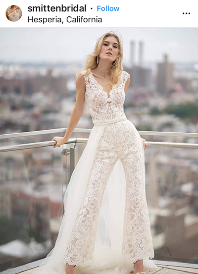 ขอเอาใจ เจ้าสาวแนวเท่ห์ ด้วยชุดแต่งงานแบบเป็นกางเกง ล้ำนำเทรนด์ ก่อนใคร ถูกใจสาวๆแน่นอน