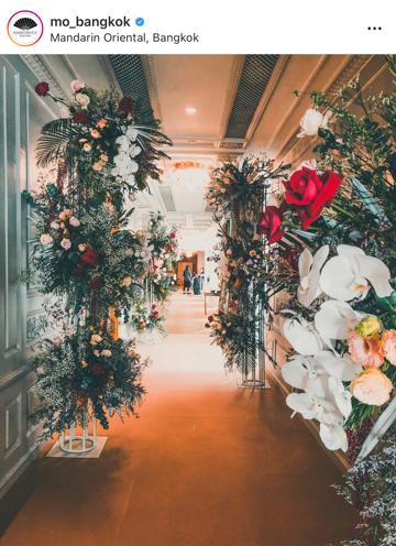 “Mandarin Oriental ,Bangkok can offer you an unforgettable experience“ ความทรงจำแสนพิเศษ ในวันสำคัญ ที่ไม่อาจจะจะลบเลือนไปจากใจ ของคู่รักบ่าวสาว ได้ เมื่อมาจัดงานแต่งงานที่นี่