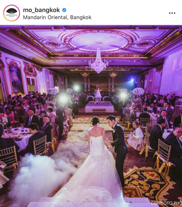 “Mandarin Oriental ,Bangkok can offer you an unforgettable experience“ ความทรงจำแสนพิเศษ ในวันสำคัญ ที่ไม่อาจจะจะลบเลือนไปจากใจ ของคู่รักบ่าวสาว ได้ เมื่อมาจัดงานแต่งงานที่นี่