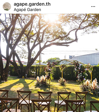 Agape Garden สวนสวย ที่พร้อมจะเติมเต็ม ความสุข ที่แสนอบอุ่น กับต้นไม้ใหญ่ ที่แผ่ร่มเงาแห่งความรัก