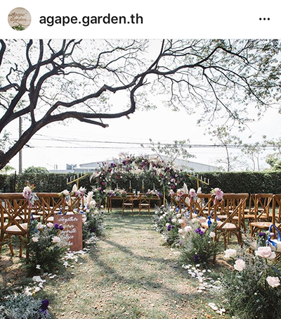 Agape Garden สวนสวย ที่พร้อมจะเติมเต็ม ความสุข ที่แสนอบอุ่น กับต้นไม้ใหญ่ ที่แผ่ร่มเงาแห่งความรัก