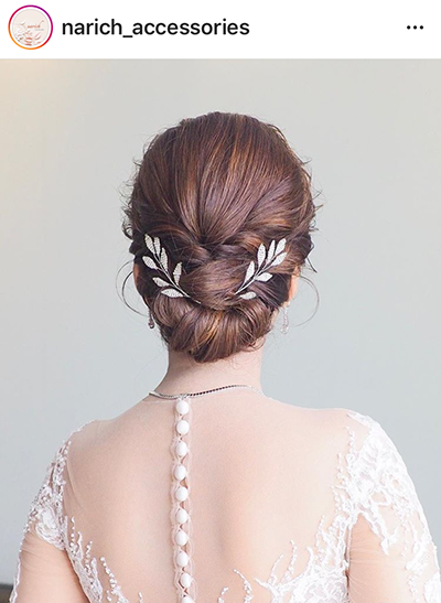เครื่องประดับติดผม ของเจ้าสาว ในงาน Wedding ที่ช่วยเติมเต็มความฝันของหญิงสาว ให้กลายเป็นเจ้าหญิงแสนสวย