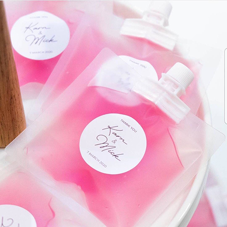 Hend Gel เจล แอลกอฮอล์ล้างมือ ของชำร่วยที่เข้ากับสถานการณ์ตอนนี้ ทั้งเก๋ นำเทรนด์ และมีประโยชน์ ใช้งานได้จริงๆ