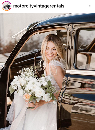 Vintage car Rentals รถหรูสุดคลาสสิค ในวันรับตัวเจ้าสาวคนสวย