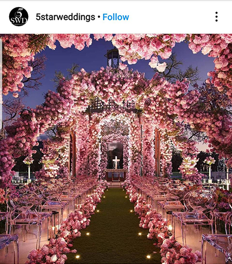 เพิ่มความสดชื่น เติมความหอมหวาน ด้วยการประดับดอกไม้ทั่วทุกมุมของงานแต่งงาน