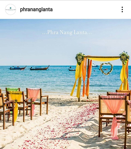 3 สถานที่จัดงานแต่งงาน ณ กระบี่ ริมชายหาดสุดโรแมนติก รับไอเย็นทะเลอันดามัน
